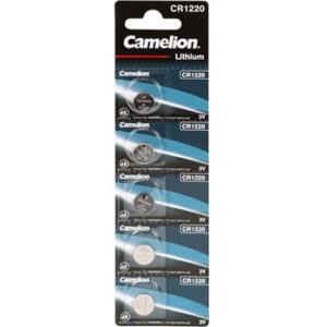 Pilhas CR1220 Lithium 3V 35mAh 5un