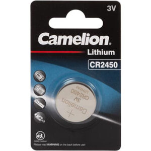 Pilhas CR2450 Lithium 3V 560mAh 1un