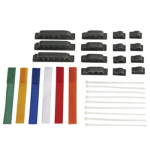 Conjunto de Organização para Cabos 31 Peças