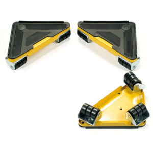 Kit Rolos Transporte Mobiliário 150Kg