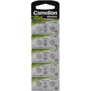 Pilhas LR726 AG2 1.5V 25mAh Relógios 10un