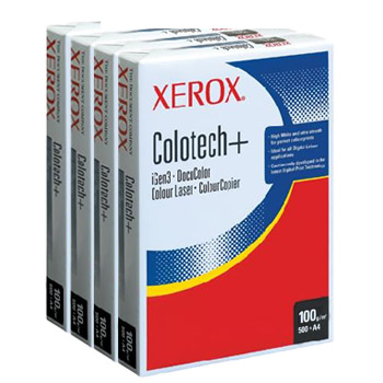 Papel 100gr Fotocopia A4 Xerox Colotech Plus 4x500Fls