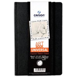 Caderno Canson Artbook Universal Fino A5 96g 112Fls