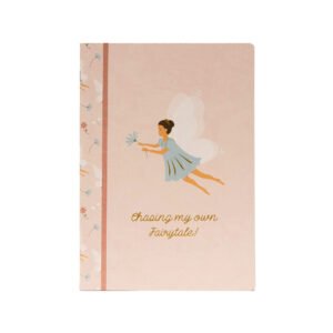 Caderno Agrafado A4 Pautado FAIRIES Rose 48Fls 1un