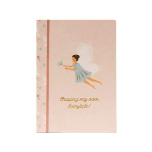 Caderno Agrafado A4 Quadriculado FAIRIES Rose 48Fls 1un
