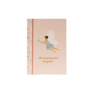Caderno Agrafado A5 Pautado FAIRIES Rose 48Fls 1un