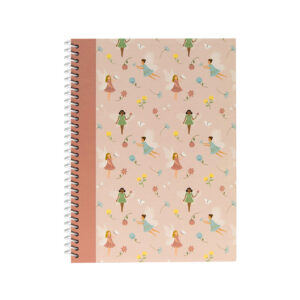 Caderno Espiral A4 Pautado FAIRIES Tale 80Fls 1un