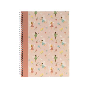 Caderno Espiral A4 Quadriculado FAIRIES Tale 80Fls 1un