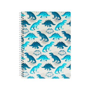 Caderno Espiral A4 Quadriculado DINO 80Fls 1un