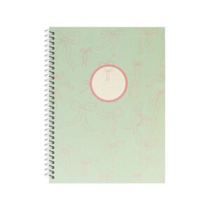 Caderno Espiral A4 Quadriculado LACES Verde 80Fls 1un