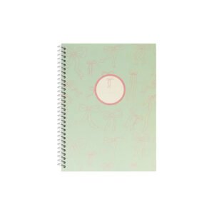 Caderno Espiral A5 Pautado LACES Verde 80Fls 1un