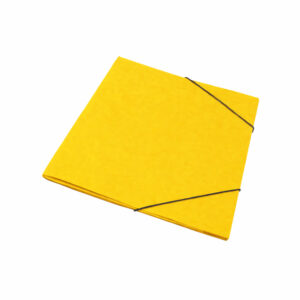 Pasta Cartão Hidraulico A4 Abas/Elásticos Roma19 Amarelo