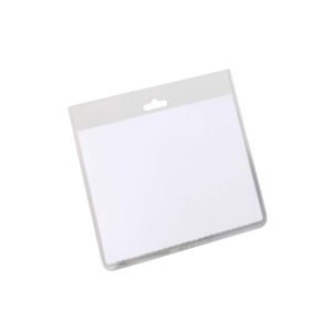 Porta-Nomes Horizontal 60x90mm Perfuração 20un