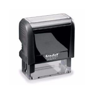Carimbo 58x22mm Autotintavel Trodat Mod 4913 Corpo Preto
