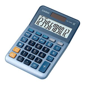 Calculadora Secretária Casio MS120EMWEP 12 Dígitos