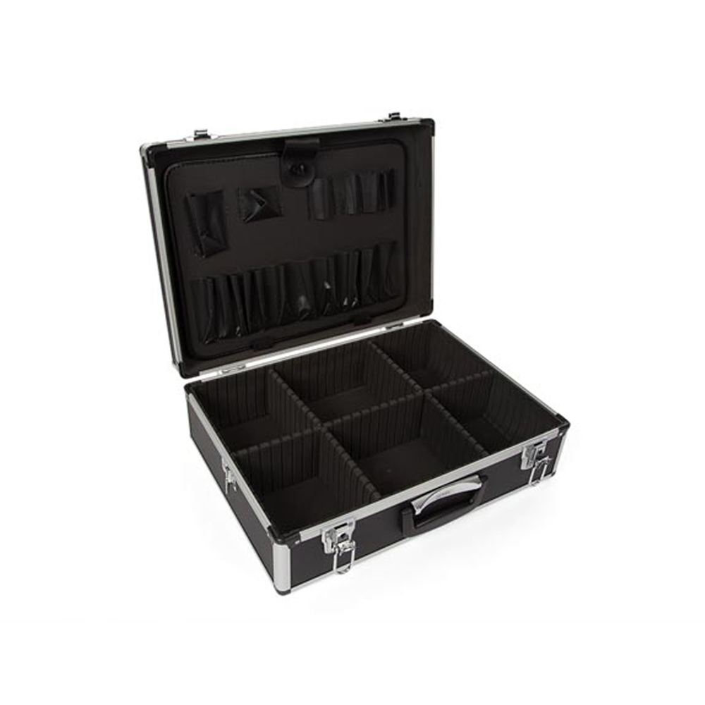 Caixa de Ferramentas em Alumínio 455x330x152mm Preto