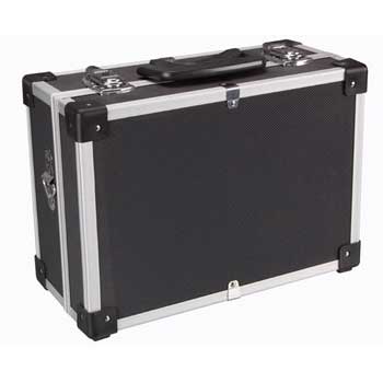 Caixa de Ferramentas em Alumínio 320x230x155mm Preto