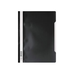 Classificador Capa Transparente Preto Durable 257301 1un