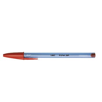Esferográfica BIC Cristal Soft BallPoint Vermelho 1,2mm 50un