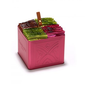 Caixa Coffret Chás 4 Sabores 32 Bolsas Passionément