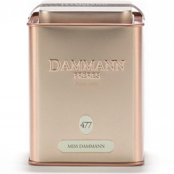 Chá Verde em Lata Miss Dammann Nº477 100g