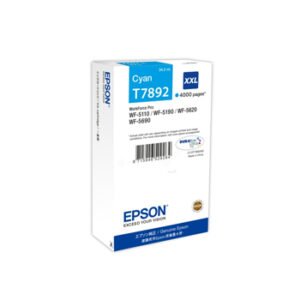 Tinteiro Epson T7892 Azul C13T789240 34,2ml 4000 Pág.