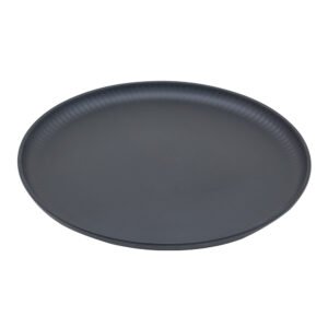 Prato 27cm Melamina Redondo AQUA BLACK 1un