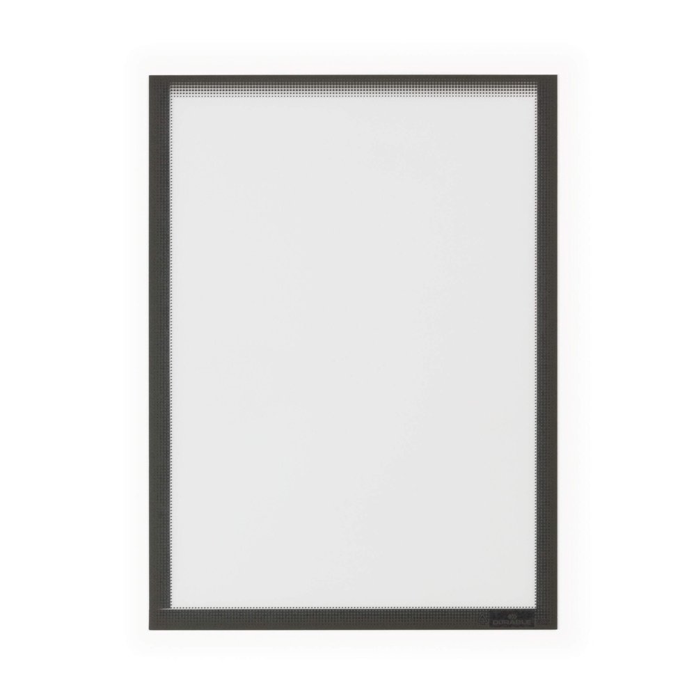 Moldura Magnética A4 Durable 400757 Cinza 5un