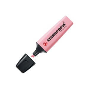Marcador Fluorescente Stabilo 70/129 Rosa Pastel 10un