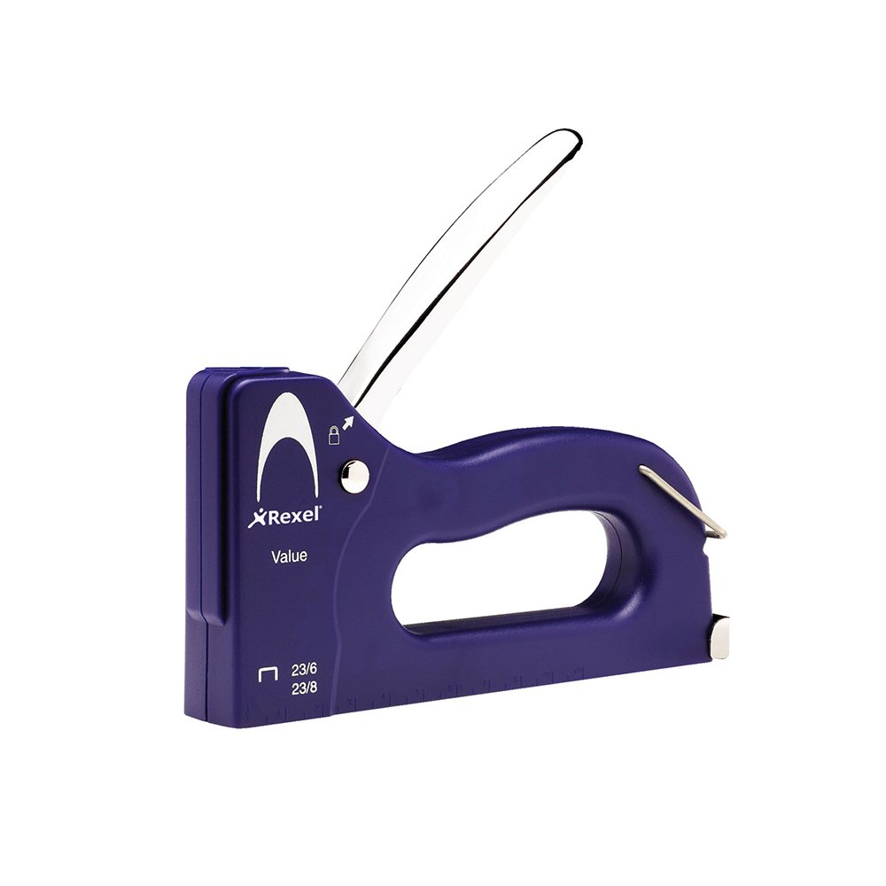 Agrafador Pistola Rexel Value Full Strip Azul