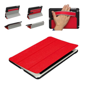 Capa Tablet 8 Pol Inteligente Pele Vermelha