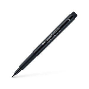 Marcador Artístico Pitt 199 Faber-Castell Preto B 1un