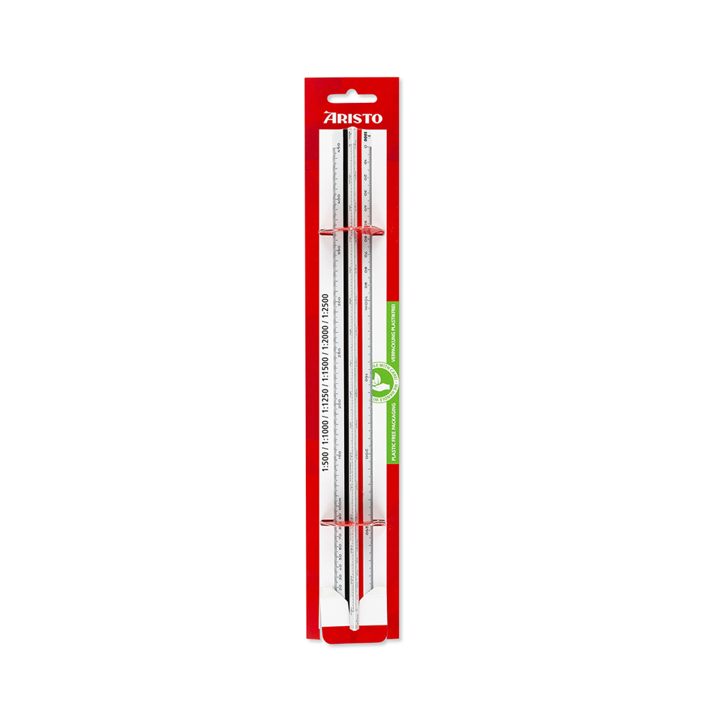 Régua Escala Triangular 30cm Aristo AR23705EB