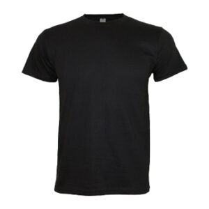 T-Shirt Adulto Algodão 190g Preto Tamanho XL