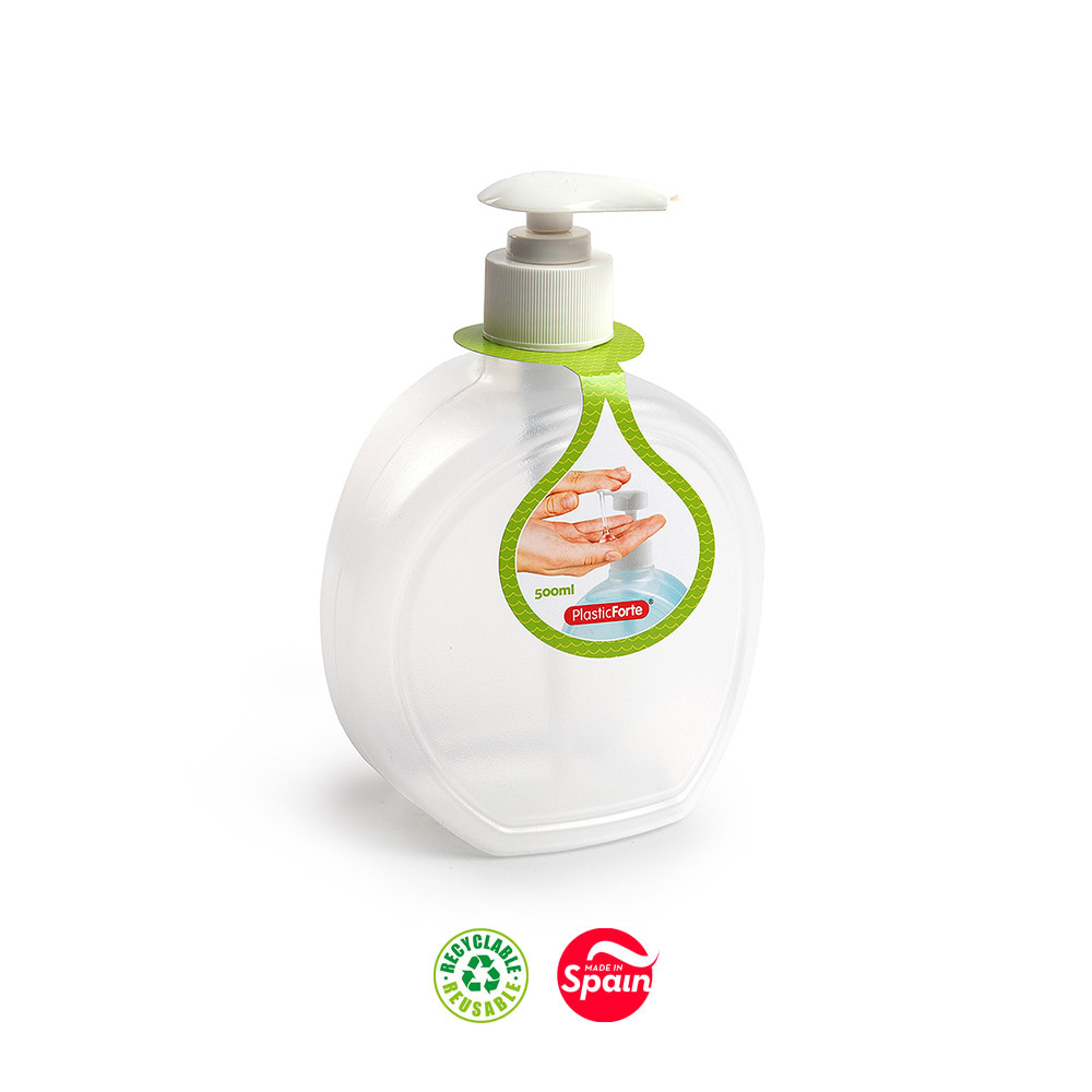 Frasco Vazio Plástico Doseador 500ml