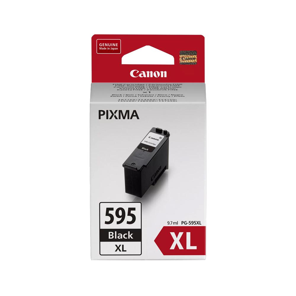 Tinteiro Canon 595XL Preto 7170C001 9,7ml 300 Pág.