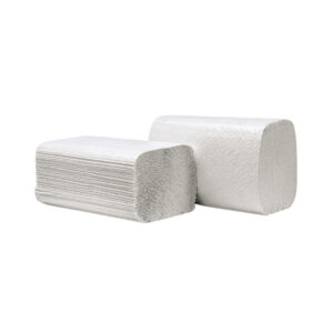 Toalhas Mão ZigZag 23x20cm 1Fl (Eco) Cinza 3000un