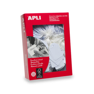 Etiquetas com Fio 36x53mm Apli 00392 500un