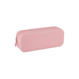 Estojo Silicone Up North com Fecho Rosa Pastel Apli
