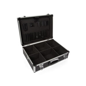 Caixa de Ferramentas em Alumínio 455x330x152mm Preto
