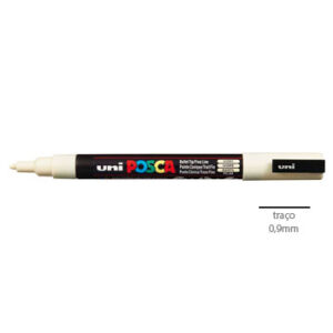 Marcador Uniball Posca PC-3M 0,9mm Marfim (46) 1un
