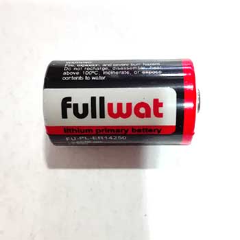 Pilhas LS14250 Lithium 3.6 V 1200mAh 1/2AA 1un