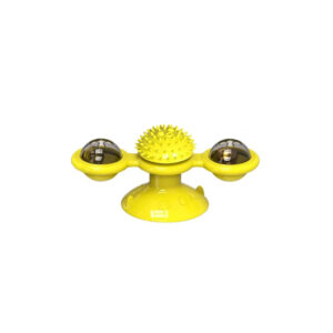 Brinquedo para Gatos Rotativo com Ventosa