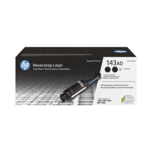 Pack Toners HP 143A Preto W1143AD 2500 Pág. 2un