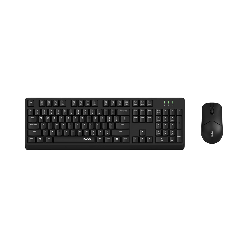 Teclado + Rato Wireless X1500 Preto